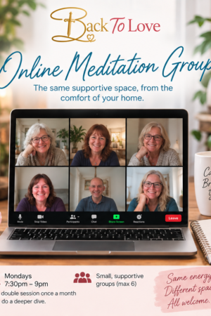 Online Monday Meditation Group Block of 4